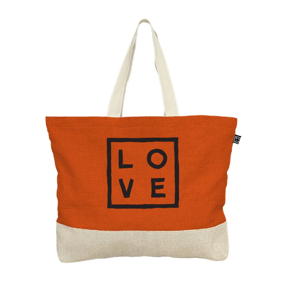 2 Tones – Beach bag – Orange Classic Flex